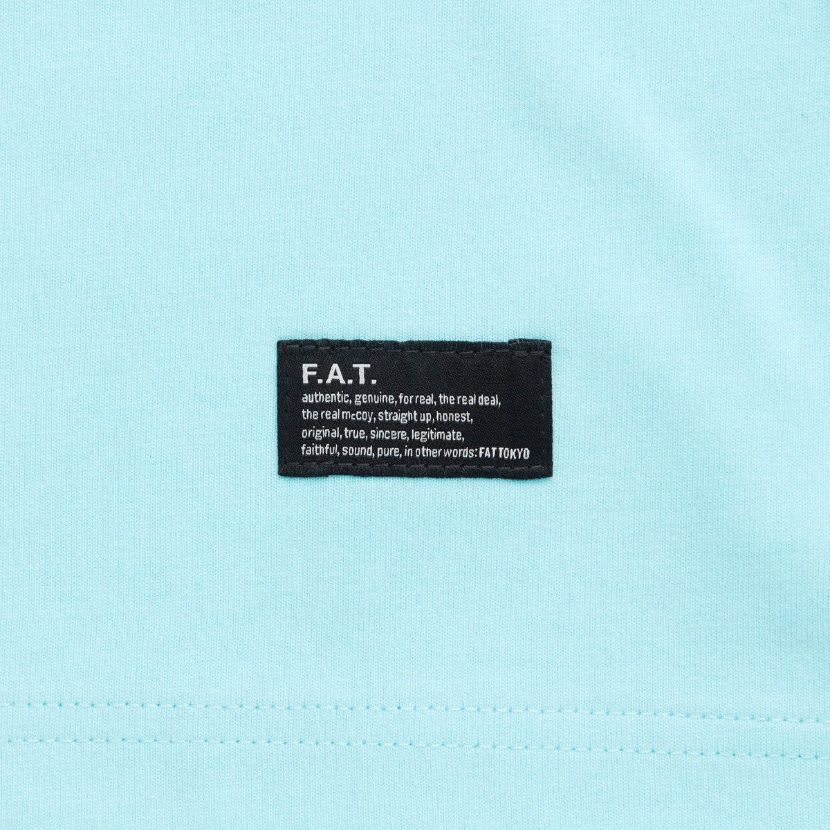 FAT SIGNATee L エフエイティー シグナティー L F32620-CT19【メンズ ロングスリーブカットソー 胸ロゴ刺繍 バックプリント 7oz 天竺 26FW】