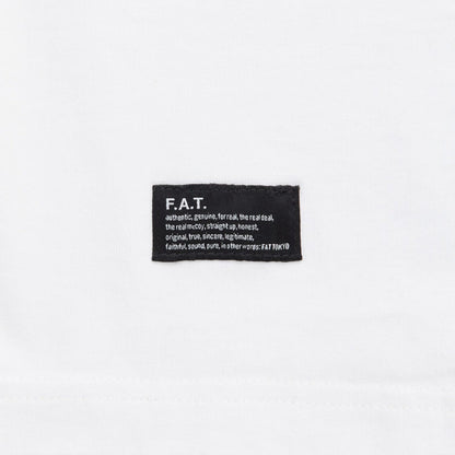 FAT SIGNATee L エフエイティー シグナティー L F32620-CT19【メンズ ロングスリーブカットソー 胸ロゴ刺繍 バックプリント 7oz 天竺 26FW】
