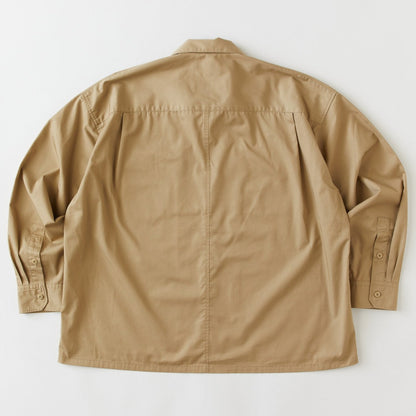 FAT SUPPLIES エフエイティー サプライズ F32620-SH03【メンズ ワークシャツ ビッグシルエット ツイルシャツ カジュアルシャツ 26FW】