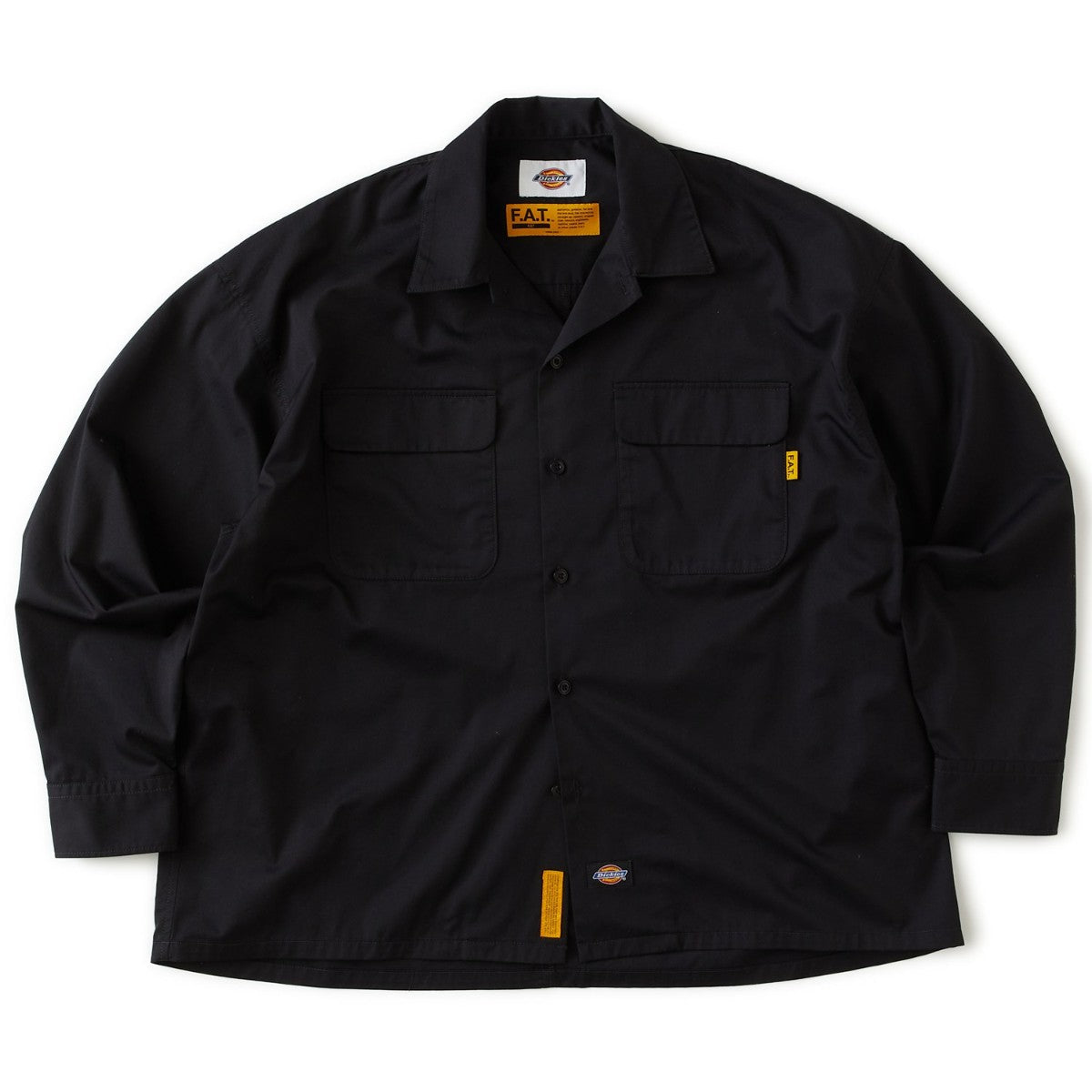 FAT SUPPLIES エフエイティー サプライズ F32620-SH03【メンズ ワークシャツ ビッグシルエット ツイルシャツ カジュアルシャツ 26FW】