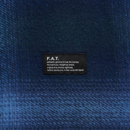 FAT MAC SHADE エフエイティー マック シェード F32620-SH07【メンズ ネルシャツ オンブレチェック 肉厚 ヘビーコットンフランネル ビッグシルエット 26FW】