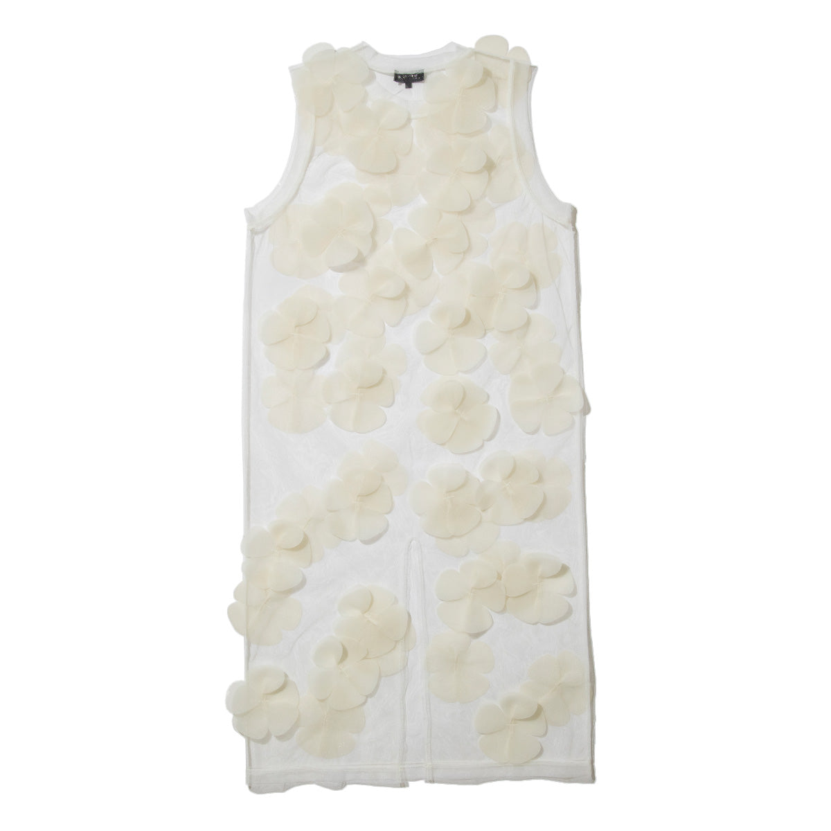 MIYAO Flower Motif Dress ミヤオ フラワーモチーフドレス MFOP-01【レディース ワンピース ロングワンピース シースルー レイヤード 花柄 26FW】