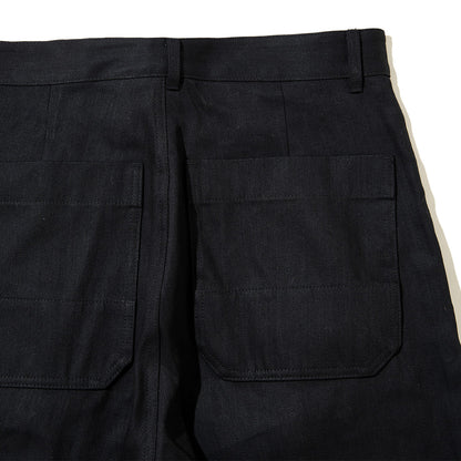 MIYAO RIBBON PANTS ミヤオ リボン パンツ MFPT-03【レディース パンツ リボン コットンデニム 26FW】