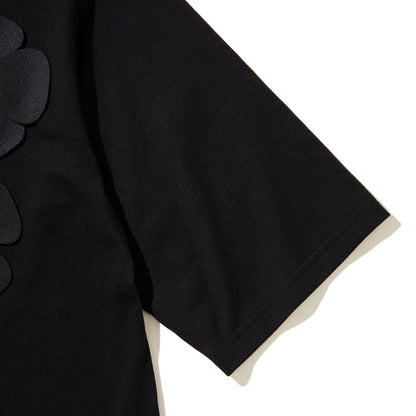 MIYAO Flower Motif Tee ミヤオ フラワーモチーフTシャツ MFTS-01【レディース コットン素材 花柄 Tシャツ 26FW】