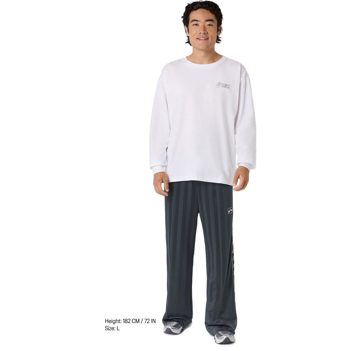 ASICS GRAPHIC LONG SLEEVE TEE アシックス グラフィック ロングスリーブ Tシャツ 2203A392【メンズ アーカイブデザイン レトログラフィック 長袖Tシャツ 26FW】