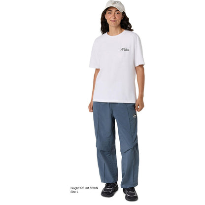 ASICS CLASSIC WOVEN TRACK PANT アシックス クラシック ウーブン トラックパンツ 2203A394【メンズ ナイロントラックパンツ ルーズフィット はっ水加工 ドローコード 26FW】