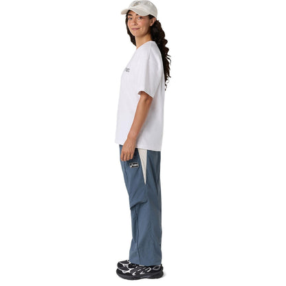 ASICS CLASSIC WOVEN TRACK PANT アシックス クラシック ウーブン トラックパンツ 2203A394【メンズ ナイロントラックパンツ ルーズフィット はっ水加工 ドローコード 26FW】