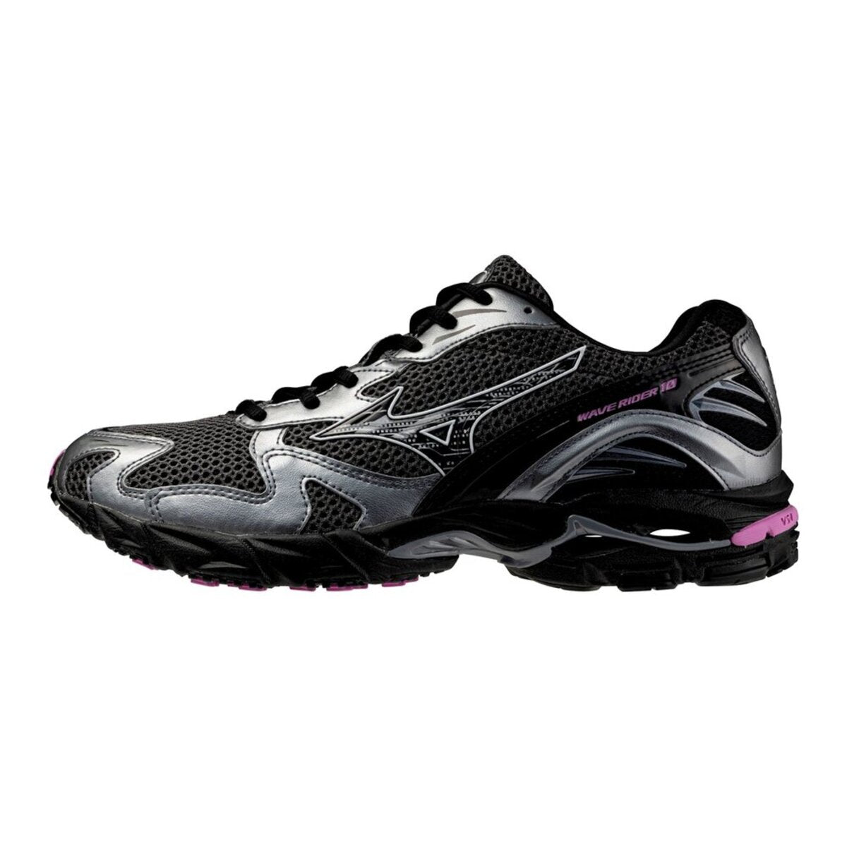 MIZUNO WAVE RIDER 10 ミズノ ウェーブライダー 10 D1GA261D02【メンズ レトロランニング テックスニーカー クッション性 軽量 通気性 メッシュアッパー ライフスタイル 26FW】