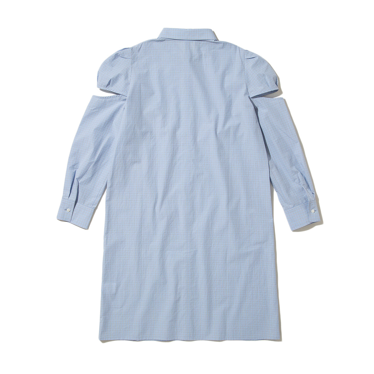 PoI puff sleeve dress shirt ポィ パフスリーブドレスシャツ 262-FD03【レディース シャツワンピース ブラウス調 日本製 26FW】