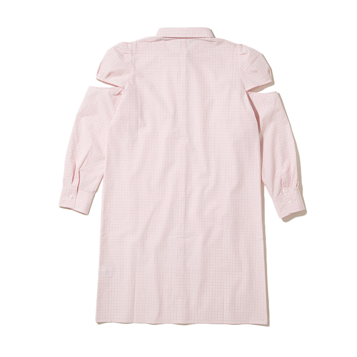 PoI puff sleeve dress shirt ポィ パフスリーブドレスシャツ 262-FD03【レディース シャツワンピース ブラウス調 日本製 26FW】