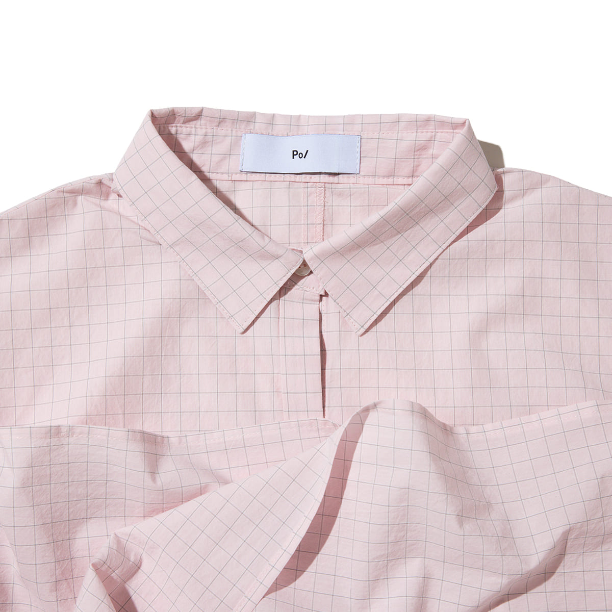 PoI puff sleeve dress shirt ポィ パフスリーブドレスシャツ 262-FD03【レディース シャツワンピース ブラウス調 日本製 26FW】