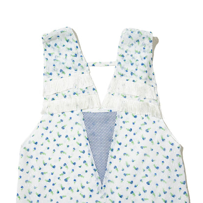 PoI FLOWER JAQUARD DRESS ポィ フラワー ジャカードドレス 262-FD08【レディース ロングワンピース ワンピース 花柄 フリンジ 26FW】