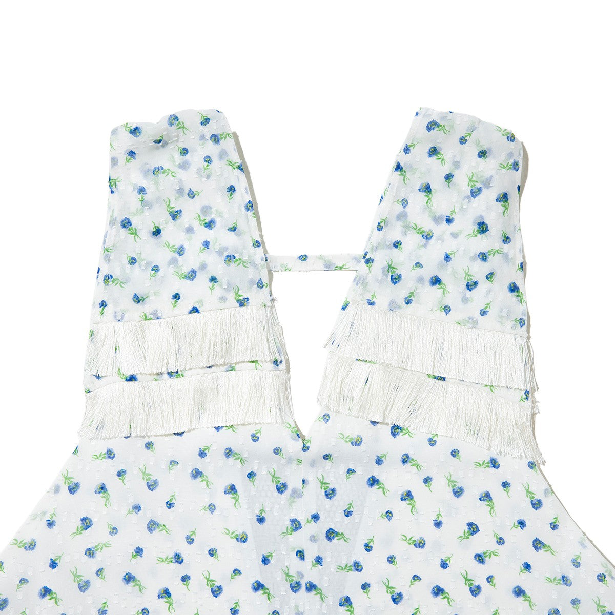 PoI FLOWER JAQUARD DRESS ポィ フラワー ジャカードドレス 262-FD08【レディース ロングワンピース ワンピース 花柄 フリンジ 26FW】
