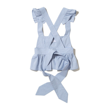 PoI bustier apron ポィ ビスチェエプロン 262-FT05【レディース ビスチェ フリル 日本製 26FW】