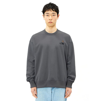 THE NORTH FACE Zoo Picker Crew ザ・ノース・フェイス ズーピッカークルー NT62638【メンズ トレーナー スウェット ロゴプリント アウトドア 長袖 26FW】