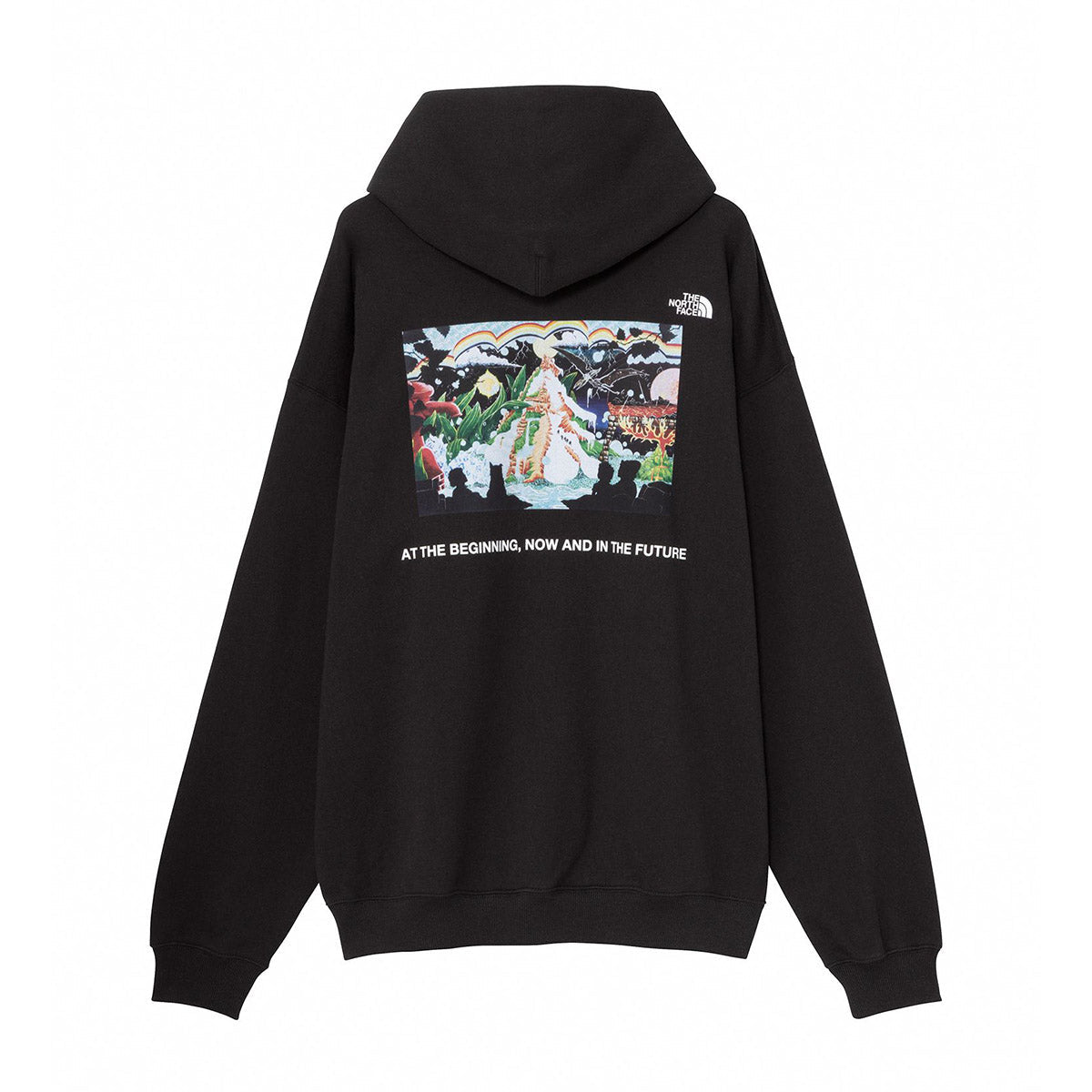 THE NORTH FACE 60th Graphic Logo Hoodie ザ・ノース・フェイス 60th グラフィックロゴフーディ NT62642【メンズ スウェットパーカ 60周年 アートワーク バックプリント コットン 裏毛 26FW】