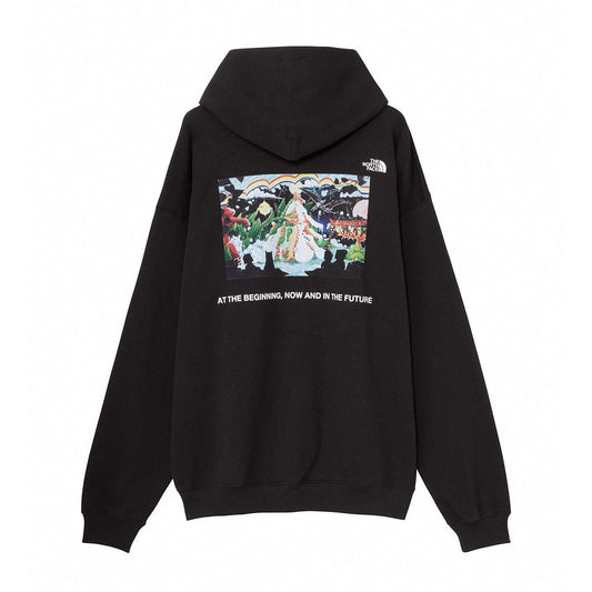 THE NORTH FACE 60th Graphic Logo Hoodie ザ・ノース・フェイス 60th グラフィックロゴフーディ NT62642【メンズ スウェットパーカ 60周年 アートワーク バックプリント コットン 裏毛 26FW】