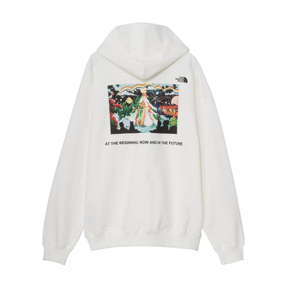 THE NORTH FACE 60th Graphic Logo Hoodie ザ・ノース・フェイス 60th グラフィックロゴフーディ NT62642【メンズ スウェットパーカ 60周年 アートワーク バックプリント コットン 裏毛 26FW】