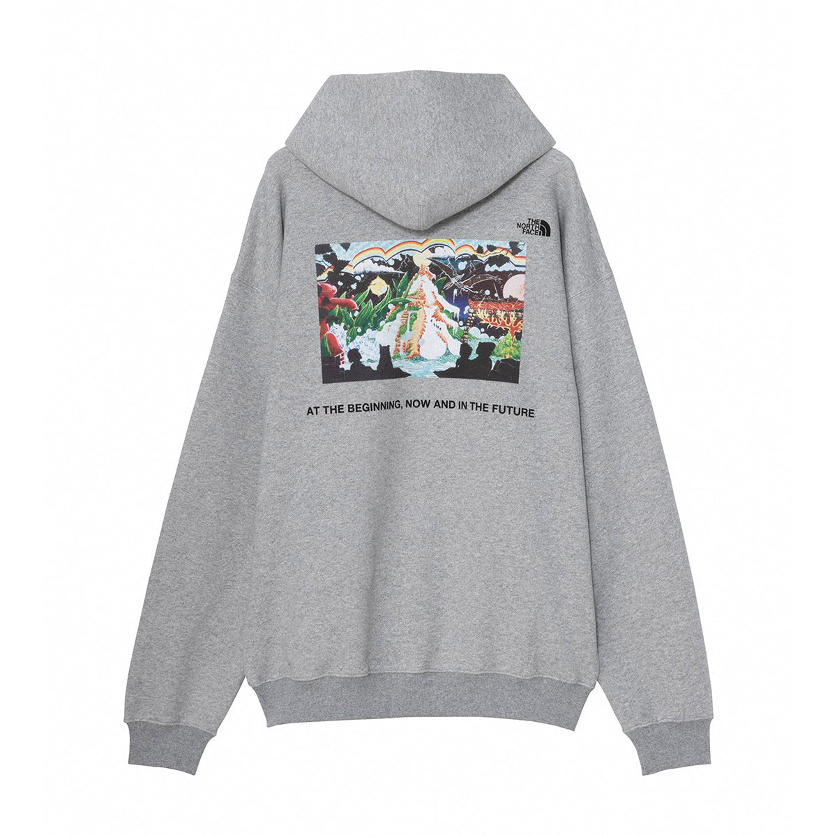 THE NORTH FACE 60th Graphic Logo Hoodie ザ・ノース・フェイス 60th グラフィックロゴフーディ NT62642【メンズ スウェットパーカ 60周年 アートワーク バックプリント コットン 裏毛 26FW】