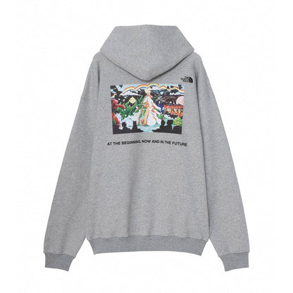 THE NORTH FACE 60th Graphic Logo Hoodie ザ・ノース・フェイス 60th グラフィックロゴフーディ NT62642【メンズ スウェットパーカ 60周年 アートワーク バックプリント コットン 裏毛 26FW】