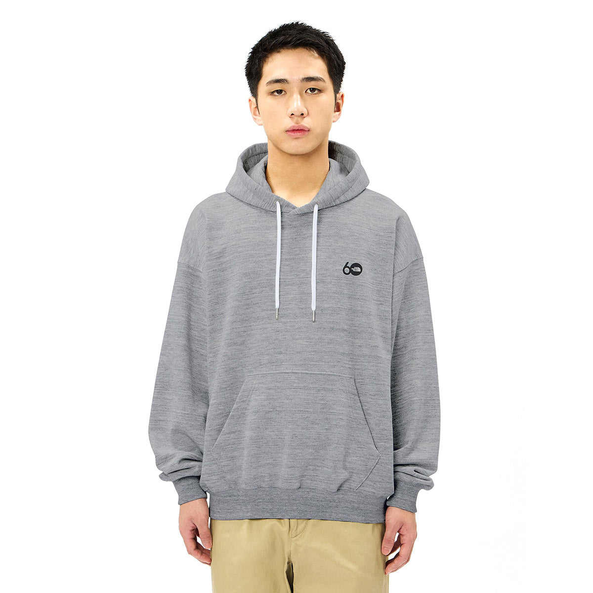 THE NORTH FACE 60th Graphic Logo Hoodie ザ・ノース・フェイス 60th グラフィックロゴフーディ NT62642【メンズ スウェットパーカ 60周年 アートワーク バックプリント コットン 裏毛 26FW】