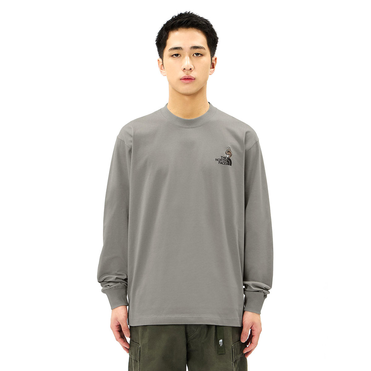 THE NORTH FACE Long Sleeve Flash Dry Zoo Picker T-Shirt ザ・ノース・フェイス ロングスリーブフラッシュドライズーピッカーティー NT82645【メンズ クルーネック 長袖Tシャツ カジュアル ライフスタイル アウトドア 26FW】