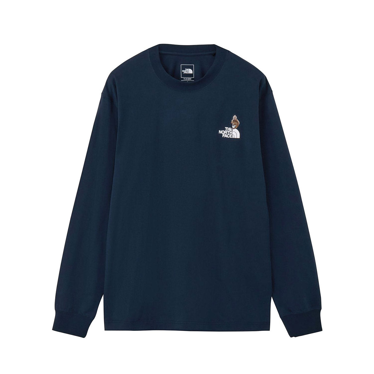THE NORTH FACE Long Sleeve Flash Dry Zoo Picker T-Shirt ザ・ノース・フェイス ロングスリーブフラッシュドライズーピッカーティー NT82645【メンズ クルーネック 長袖Tシャツ カジュアル ライフスタイル アウトドア 26FW】