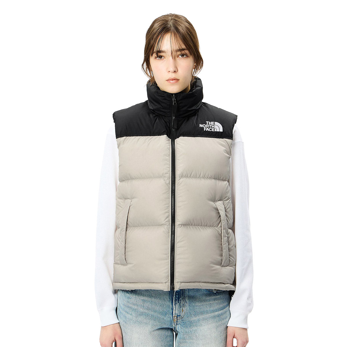 THE NORTH FACE Nuptse Vest ザ・ノース・フェイス ヌプシベスト NDW92557【レディース ダウンベスト リサイクルダウン 撥水 ナイロン生地 26FW】