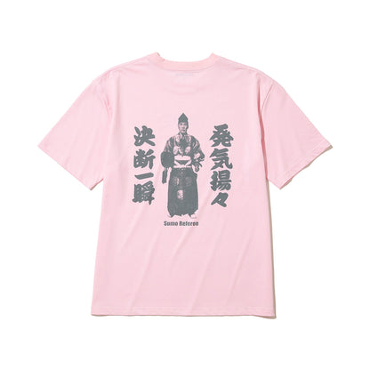 WAYP MUSIC 木村庄之助 発気揚々 Tee ウェイプ ミュージック キムラショウノスケ ハッキヨウヨウ ティー 2-20014【メンズ 半袖Tシャツ グラフィックデザイン 前面プリント コラボ商品 26FW】