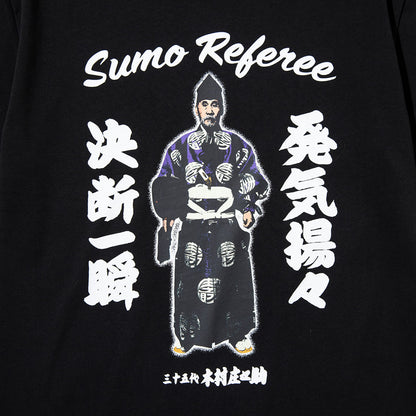WAYP MUSIC 木村庄之助 Tee ウェイプ ミュージック キムラショウノスケ ティー 2-20016【メンズ 半袖Tシャツ 前面プリント グラフィック ストリート コラボ商品 26FW】