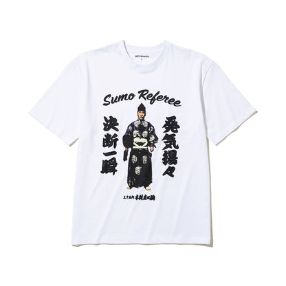 WAYP MUSIC 木村庄之助 Tee ウェイプ ミュージック キムラショウノスケ ティー 2-20016【メンズ 半袖Tシャツ 前面プリント グラフィック ストリート コラボ商品 26FW】