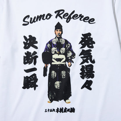 WAYP MUSIC 木村庄之助 Tee ウェイプ ミュージック キムラショウノスケ ティー 2-20016【メンズ 半袖Tシャツ 前面プリント グラフィック ストリート コラボ商品 26FW】