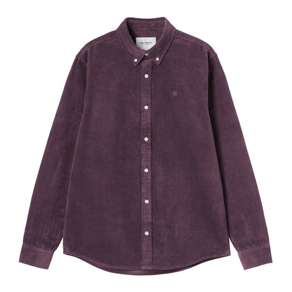Carhartt WIP L/S Madison Cord Shirt カーハートワークインプログレス L/S マディソン コード シャツ I029958【メンズ 長袖シャツ コーデュロイシャツ コットンコーデュロイ 26FW】