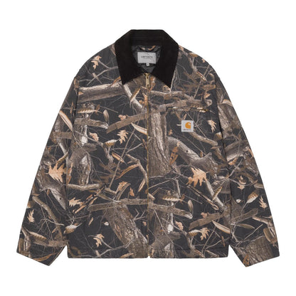 Carhartt WIP OG Detroit Jacket カーハートワークインプログレス オージー デトロイト ジャケット I0356143X86026FW【メンズ ルーズフィット チョークウォッシュ加工 ジップポケット 保温性 26FW】