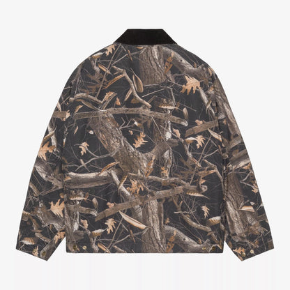 Carhartt WIP OG Detroit Jacket カーハートワークインプログレス オージー デトロイト ジャケット I0356143X86026FW【メンズ ルーズフィット チョークウォッシュ加工 ジップポケット 保温性 26FW】