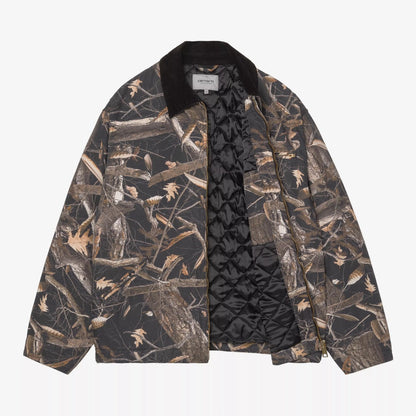Carhartt WIP OG Detroit Jacket カーハートワークインプログレス オージー デトロイト ジャケット I0356143X86026FW【メンズ ルーズフィット チョークウォッシュ加工 ジップポケット 保温性 26FW】
