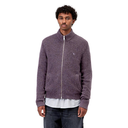 Carhartt WIP Curtis SweaterJacket カーハートワークインプログレス カーティス セーター ジャケット I037033【メンズ ニットジャケット リブニット ミッドウェイト 2WAYジップ 26FW】