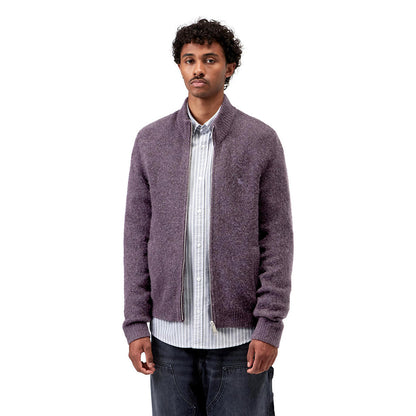 Carhartt WIP Curtis SweaterJacket カーハートワークインプログレス カーティス セーター ジャケット I037033【メンズ ニットジャケット リブニット ミッドウェイト 2WAYジップ 26FW】
