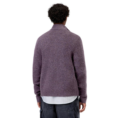 Carhartt WIP Curtis SweaterJacket カーハートワークインプログレス カーティス セーター ジャケット I037033【メンズ ニットジャケット リブニット ミッドウェイト 2WAYジップ 26FW】