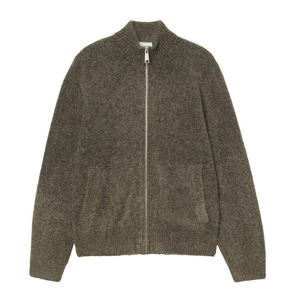 Carhartt WIP Curtis SweaterJacket カーハートワークインプログレス カーティス セーター ジャケット I037033【メンズ ニットジャケット リブニット ミッドウェイト 2WAYジップ 26FW】