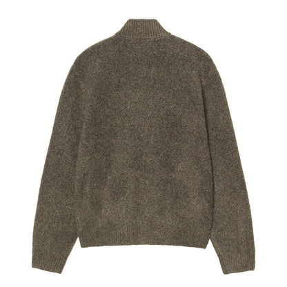 Carhartt WIP Curtis SweaterJacket カーハートワークインプログレス カーティス セーター ジャケット I037033【メンズ ニットジャケット リブニット ミッドウェイト 2WAYジップ 26FW】
