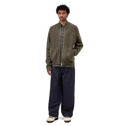 Carhartt WIP Curtis SweaterJacket カーハートワークインプログレス カーティス セーター ジャケット I037033【メンズ ニットジャケット リブニット ミッドウェイト 2WAYジップ 26FW】