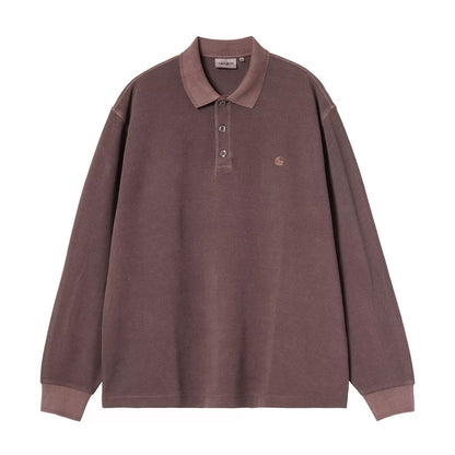 Carhartt WIP L/S Waffle Rugby Shirt カーハートワークインプログレス ロングスリーブ ワッフル ラグビーシャツ I037043【メンズ 長袖 ルーズフィット カジュアル デイリーユース 26FW】