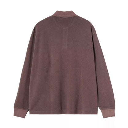 Carhartt WIP L/S Waffle Rugby Shirt カーハートワークインプログレス ロングスリーブ ワッフル ラグビーシャツ I037043【メンズ 長袖 ルーズフィット カジュアル デイリーユース 26FW】