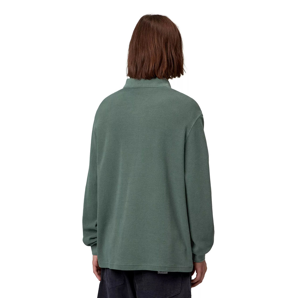 Carhartt WIP L/S Waffle Rugby Shirt カーハートワークインプログレス ロングスリーブ ワッフル ラグビーシャツ I037043【メンズ 長袖 ルーズフィット カジュアル デイリーユース 26FW】