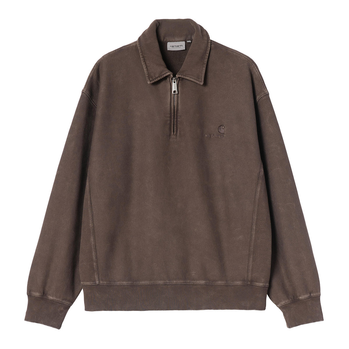 Carhartt WIP Lambert Polo Sweat カーハートワークインプログレス ランバート ポロ スウェット I037105【メンズ ハーフジップスウェット ポロスウェット スウェットシャツ 26FW】