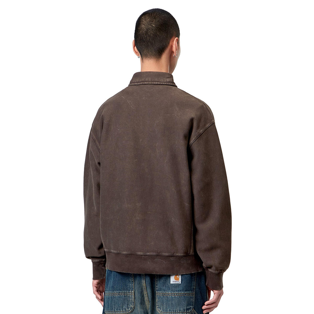 Carhartt WIP Lambert Polo Sweat カーハートワークインプログレス ランバート ポロ スウェット I037105【メンズ ハーフジップスウェット ポロスウェット スウェットシャツ 26FW】