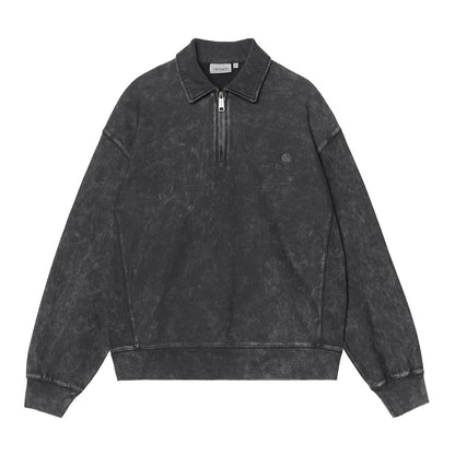 Carhartt WIP Lambert Polo Sweat カーハートワークインプログレス ランバート ポロ スウェット I037105【メンズ ハーフジップスウェット ポロスウェット スウェットシャツ 26FW】