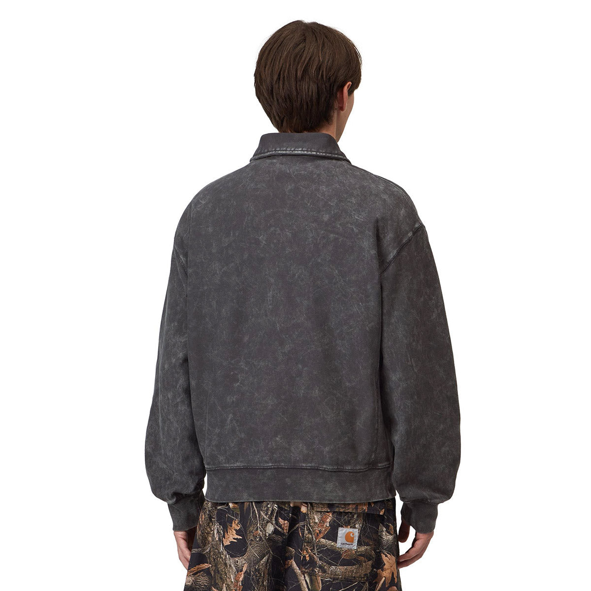 Carhartt WIP Lambert Polo Sweat カーハートワークインプログレス ランバート ポロ スウェット I037105【メンズ ハーフジップスウェット ポロスウェット スウェットシャツ 26FW】