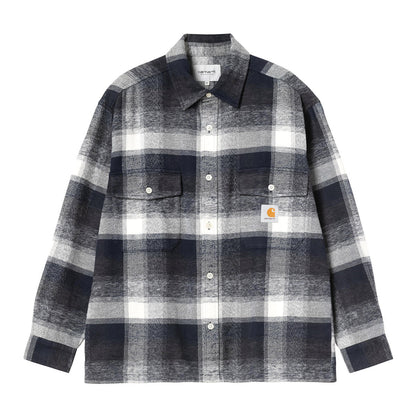 Carhartt WIP L/S Esterson Shirt カーハートワークインプログレス L/S エスターソン シャツ I037139【メンズ 長袖シャツ チェックシャツ コットンシャツ ミッドウェイトコットン 26FW】